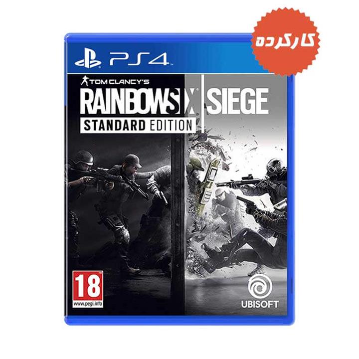 دیسک بازی آنلاین دسته دوم rainbow six siege ps4